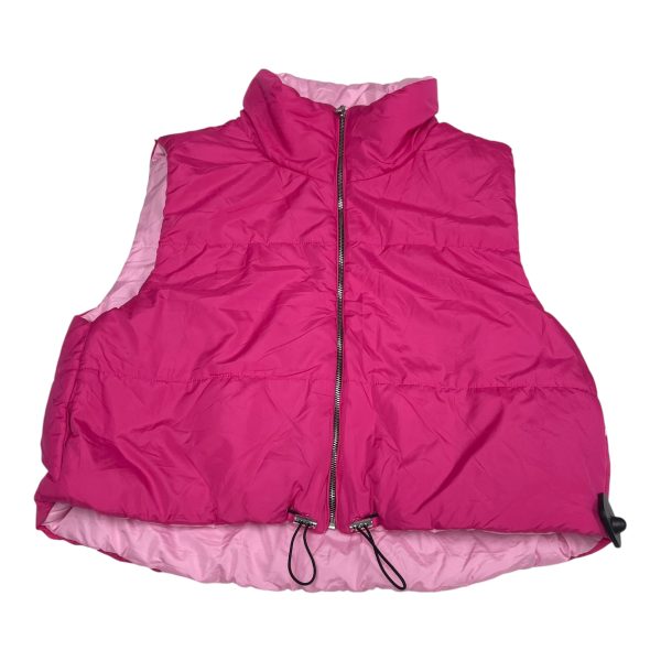 Vest Puffer & Quilted By Vine & Valley In Pink, Size: Xl For Sale