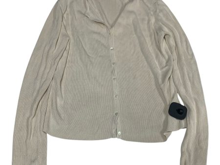 Top Long Sleeve By Ann Taylor In Cream, Size: M Hot on Sale