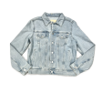 Jacket Denim By Adriano Goldschmied In Blue Denim, Size: M For Discount