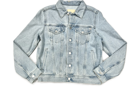 Jacket Denim By Adriano Goldschmied In Blue Denim, Size: M For Discount