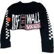 Top Long Sleeve By Vans In Black, Size: S Discount