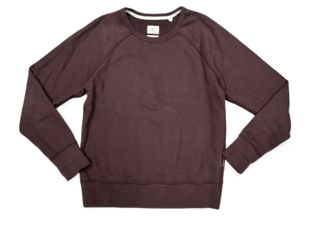 Sweatshirt Crewneck By Rag And Bone In Maroon, Size: S For Cheap