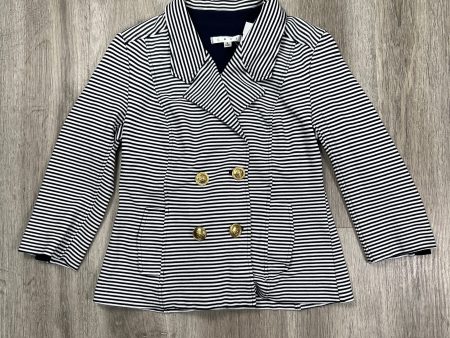 Blazer By Cabi In Striped Pattern, Size: S For Cheap