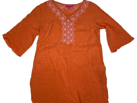 Tunic Designer By Target-designer In Orange & Pink, Size: S Discount