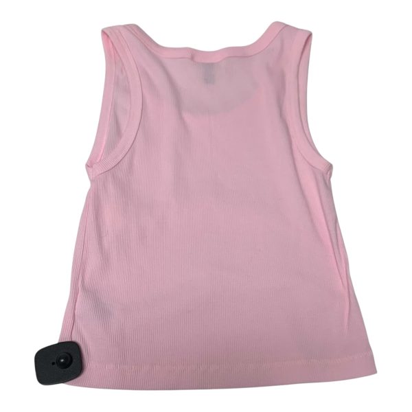 Top Sleeveless Basic By Universal Thread In Pink, Size: M Online Hot Sale