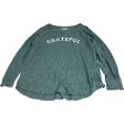 Top Long Sleeve By Grayson Threads In Green, Size: Xl Fashion