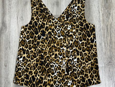 Animal Print Blouse Sleeveless Wayf, Size Xs Supply