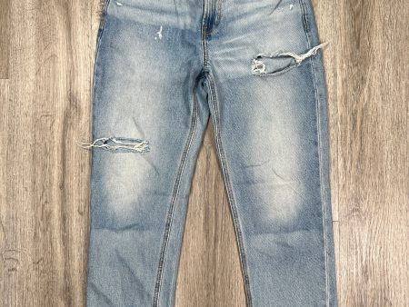 Blue Denim Jeans Straight Old Navy, Size 0 Online Sale