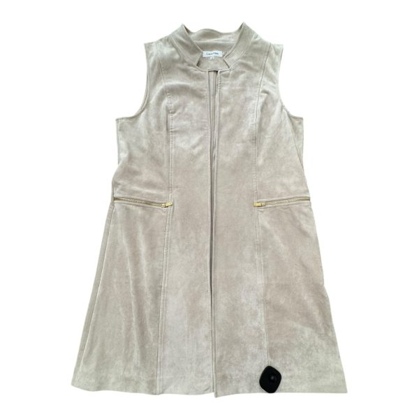 Vest Other By Calvin Klein In Cream, Size: L on Sale