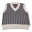 Vest Sweater By Shein In Black & White, Size: Xl Online