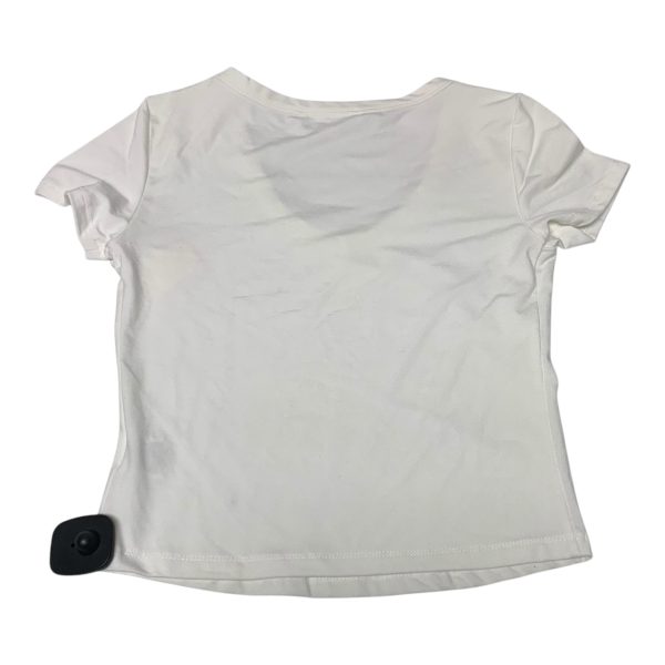 Top Short Sleeve Basic By Pink Rose In White, Size: M For Cheap