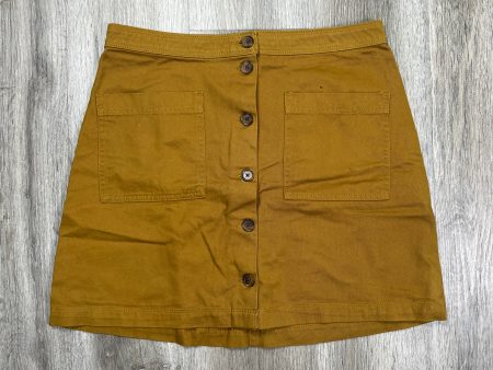 Brown Skirt Mini & Short Old Navy, Size S on Sale