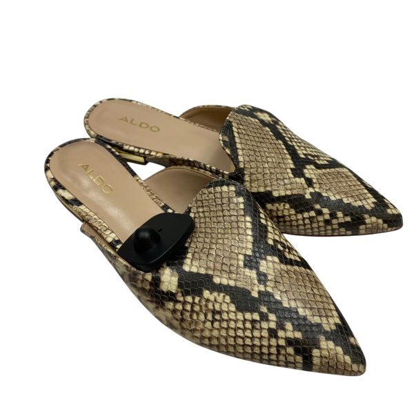 Shoes Flats By Aldo In Snakeskin Print, Size: 7.5 For Discount