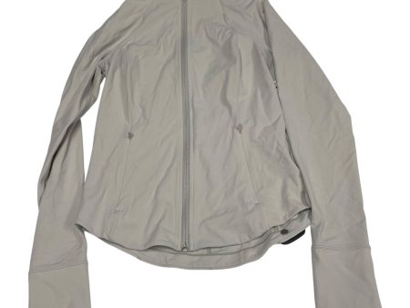 Athletic Jacket By Athleta In Grey, Size: Xs Sale