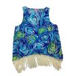 Top Sleeveless Designer By Lilly Pulitzer In Blue, Size: 2 Online Sale