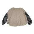 Top Long Sleeve By Hummingbird In Black & Tan, Size: L Sale