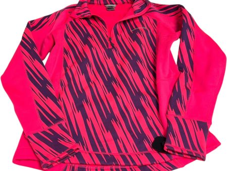 Athletic Sweatshirt Collar By Avalanche In Pink & Purple, Size: L Online Hot Sale