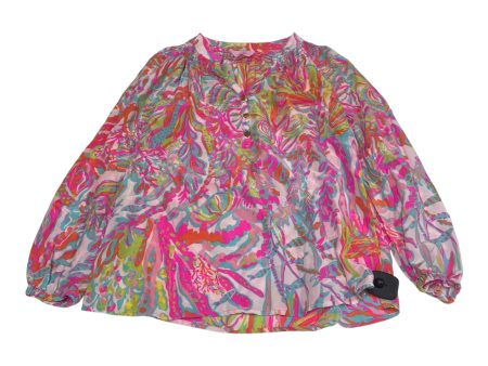 Blouse Designer By Lilly Pulitzer In Multi-colored, Size: S Supply