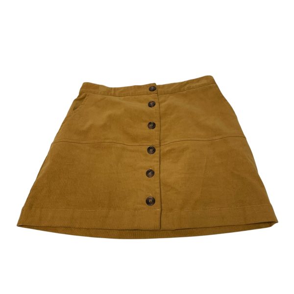 Skirt Mini & Short By Fashion On Earth In Yellow, Size: M For Sale