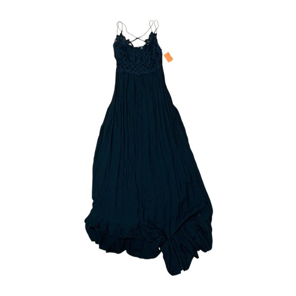 Dress Casual Maxi By Free People In Black, Size: L Sale