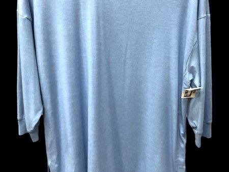 Athletic Top Short Sleeve By Athleta In Blue, Size: Xs For Cheap