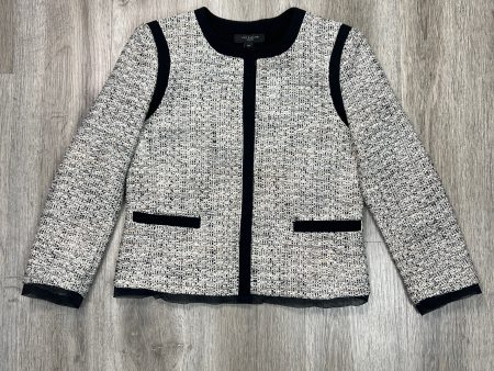 Blazer By Ann Taylor In Black & Cream, Size: Petite   S on Sale