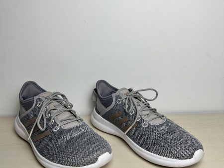 Shoes Athletic By Adidas In Grey, Size: 9.5 Online Hot Sale