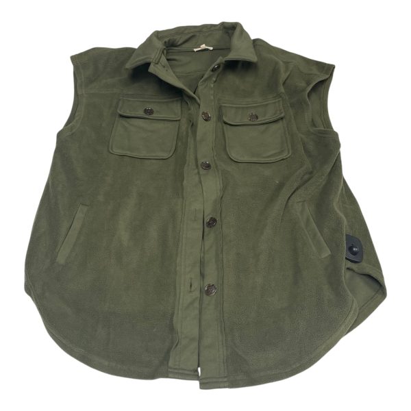 Vest Shirt By Jodifl In Green, Size: M on Sale