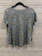 Top Short Sleeve By Old Navy In Floral Print, Size: L For Cheap