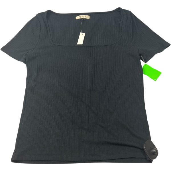 Top Short Sleeve By Madewell In Black, Size: S Hot on Sale