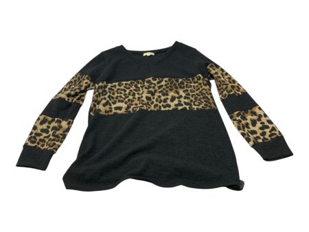 Top Long Sleeve By Sweet Lovely In Black, Size: Medium For Discount