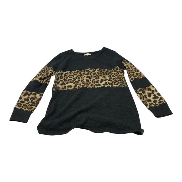 Top Long Sleeve By Sweet Lovely In Black, Size: Medium For Discount