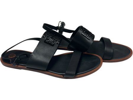 Sandals Designer By Tory Burch In Black, Size: 10 Online Sale