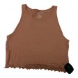 Top Sleeveless By American Eagle In Brown, Size: M For Cheap