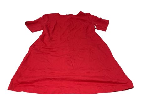 Dress Work By Talbots In Red, Size: 3x Online now