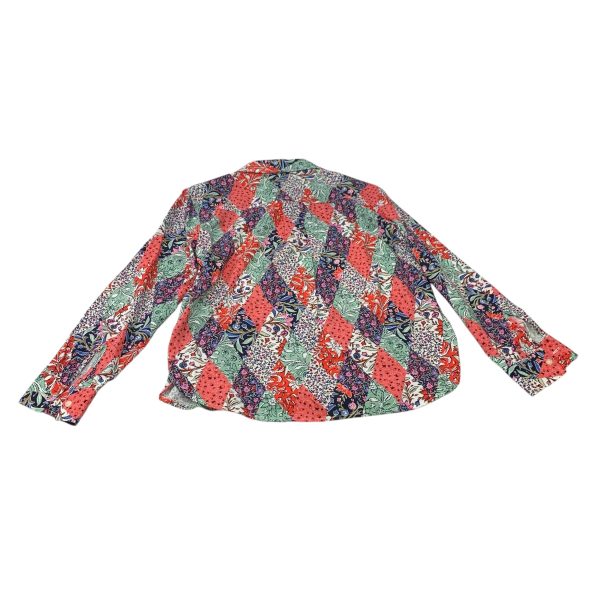 Top Long Sleeve By Loft In Multi-colored, Size: Sp on Sale