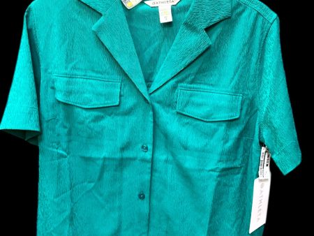 Athletic Top Short Sleeve By Athleta In Green, Size: Xs Online