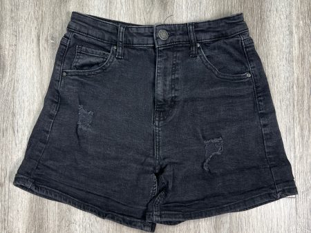 Black Denim Shorts Clothes Mentor, Size 0 Online Sale